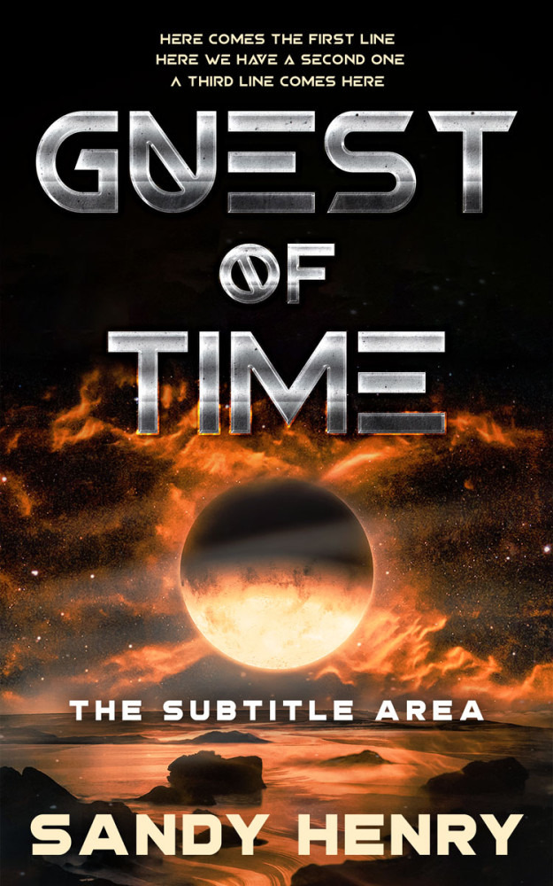 Front view of Whiskey #13806 - Premade Science Fiction Book Cover | BookCoverZone