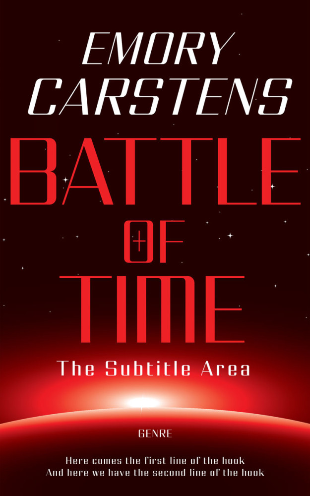 Front view of Valencia #13854 - Premade Apocalyptica Book Cover