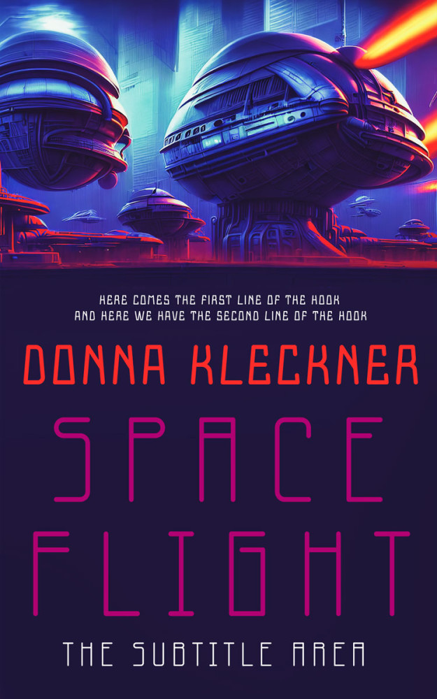 Front view of Haiti #13866 - Premade Science Fiction Book Cover