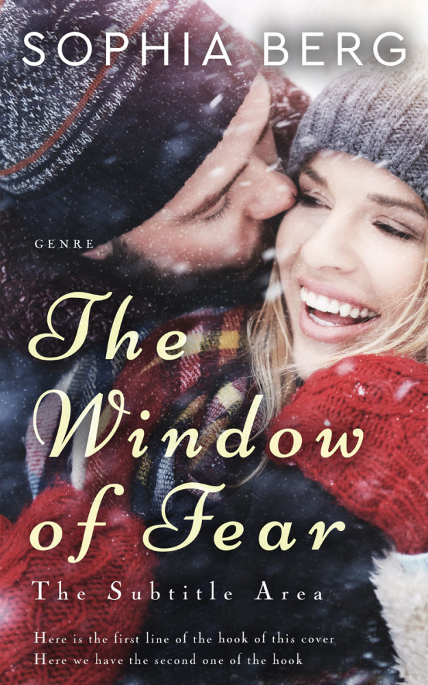 Front view of Thunder #13880 - Premade Romance Book Cover