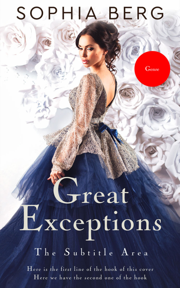 Front view of Dust Storm #13887 - Premade Romance Book Cover