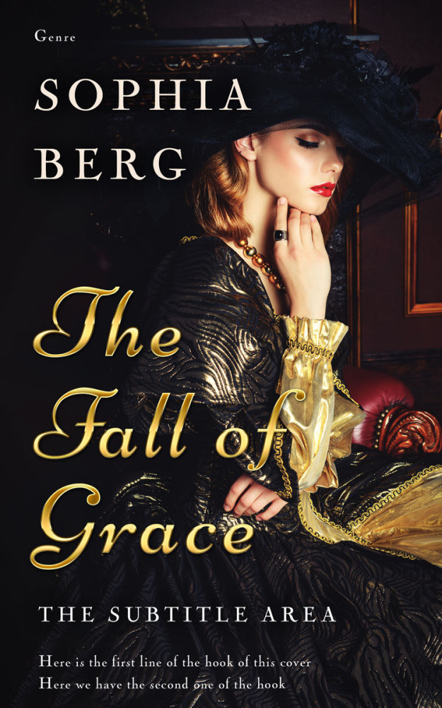 Front view of Thunder #13895 - Premade Romance Book Cover