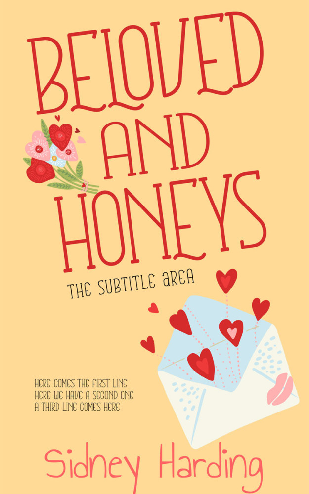 Front view of Cherokee #13953 - Premade Romance Book Cover