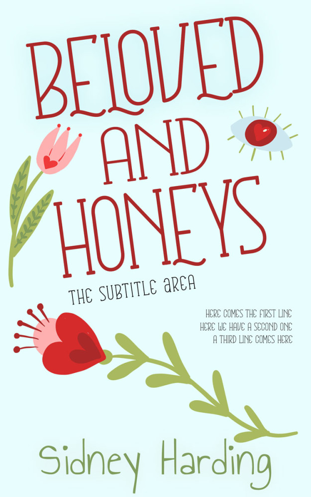 Front view of Polar #13956 - Premade Romance Book Cover