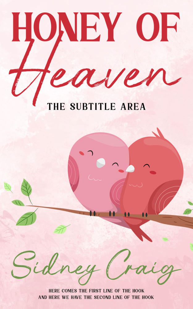 Front view of Carousel Pink #13970 - Premade Romance Book Cover