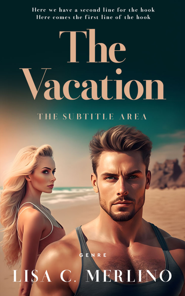 Front view of My Pink #13975 - Premade Romance Book Cover