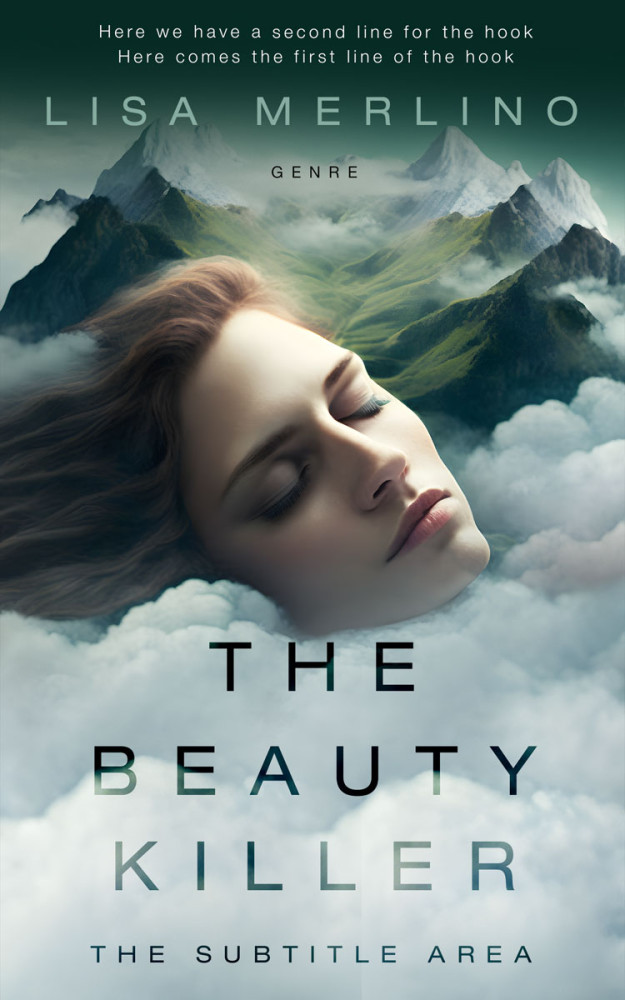 Front view of Tower Gray #13987 - Premade Romance Book Cover