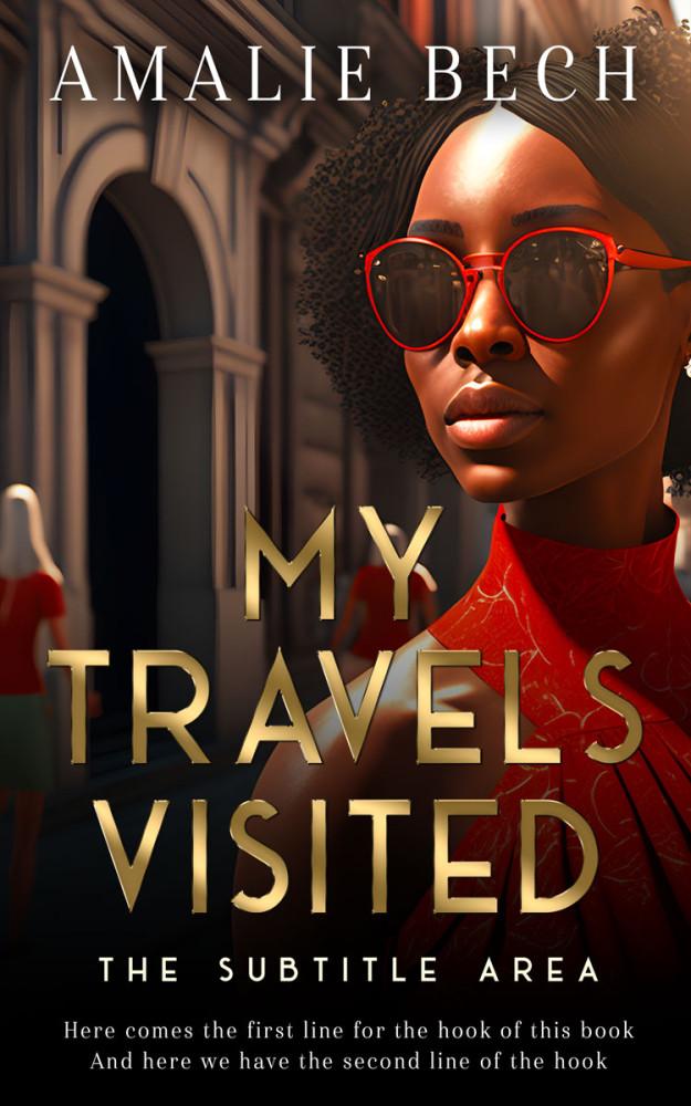 Front view of Night Rider #14080 - Premade Chick Lit Book Cover