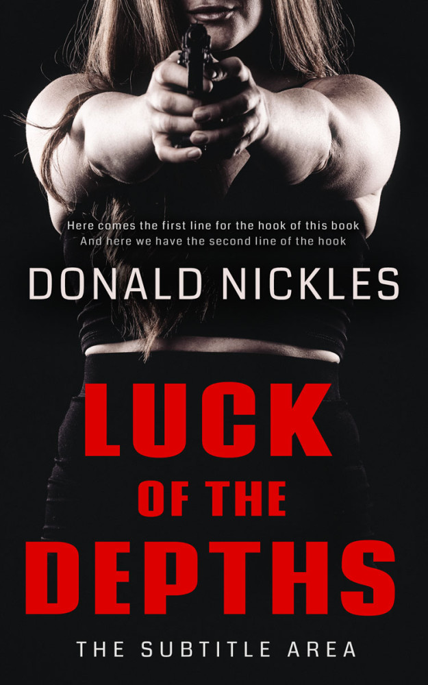 Front view of Japonica #14207 - Premade Mystery & Thriller & Suspense Book Cover