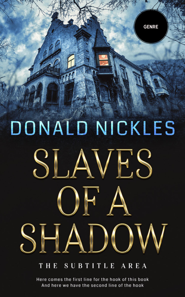 Front view of Powder Ash #14219 - Premade Mystery & Thriller & Suspense Book Cover