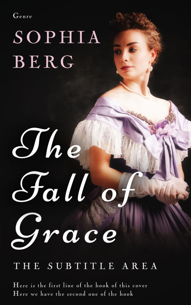 Front view of Clam Shell #14235 - Premade Historical Book Cover