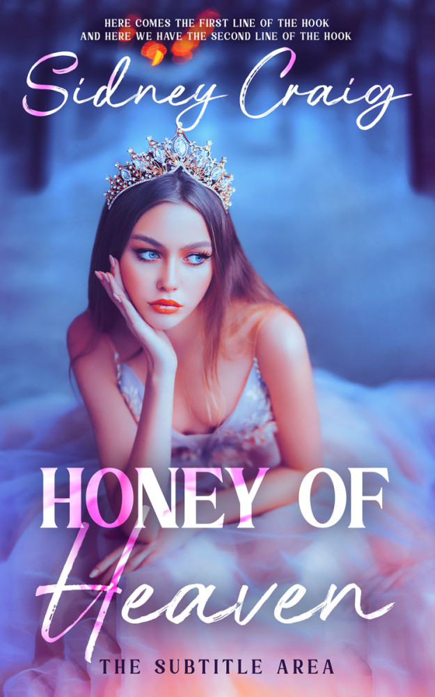 Front view of Wild Blue Yonder #14245 - Premade Fantasy Book Cover