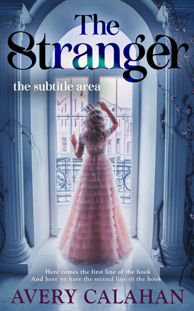 Front view of Waikawa Gray #14261 - Premade Chick Lit Book Cover