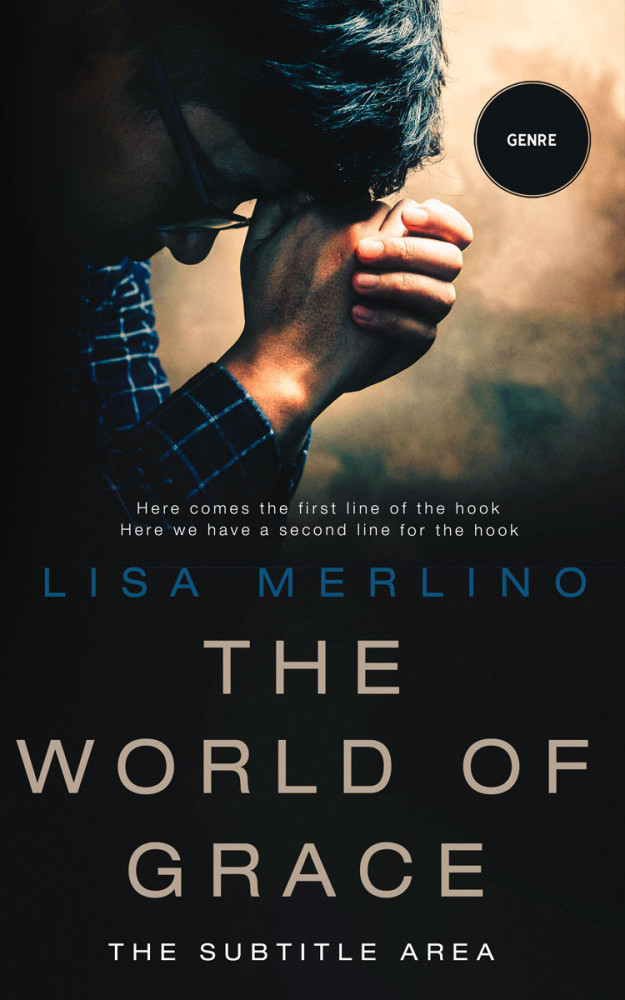 Front view of Tan #14272 - Premade Health & Mind & Body Book Cover