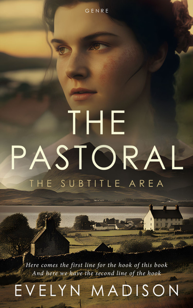 Front view of Birch #14275 - Premade Historical Book Cover