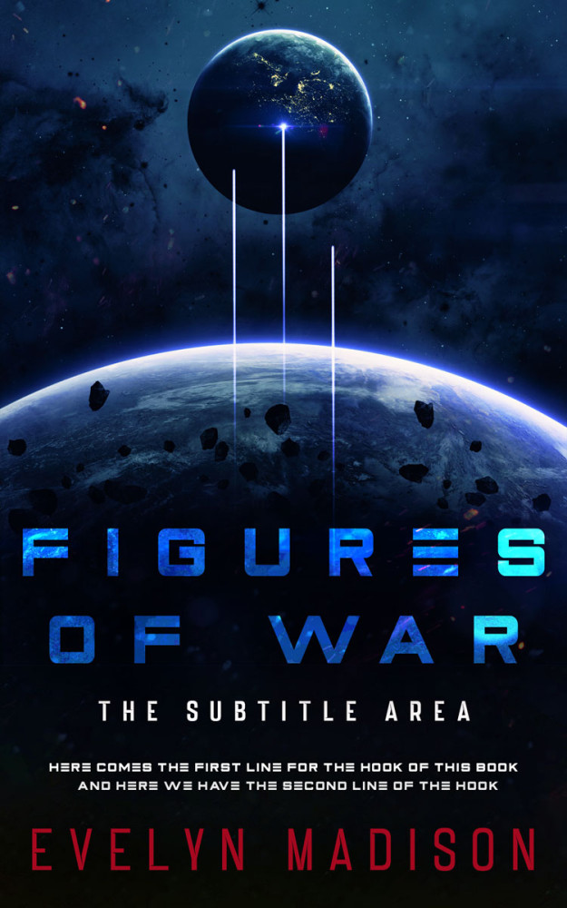 Front view of Firefly #14292 - Premade Science Fiction Book Cover