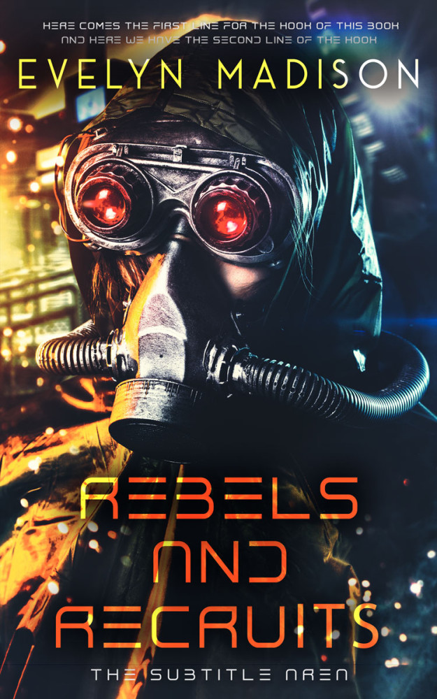 Front view of Shark #14309 - Premade Apocalyptica Book Cover