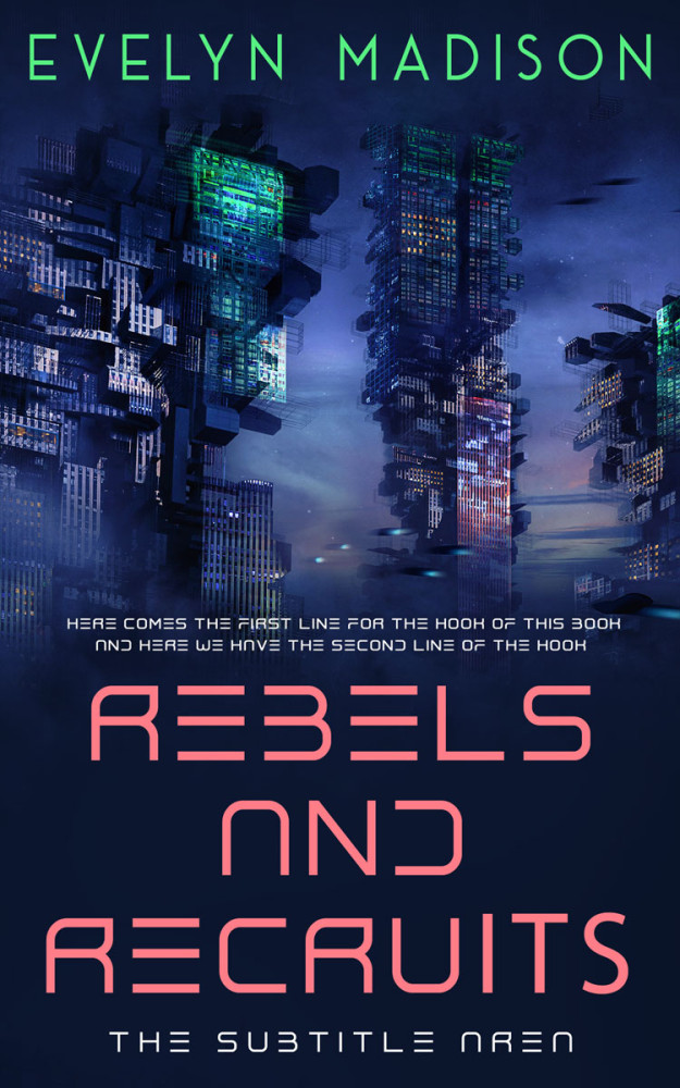 Front view of Bunting #14310 - Premade Science Fiction Book Cover | BookCoverZone