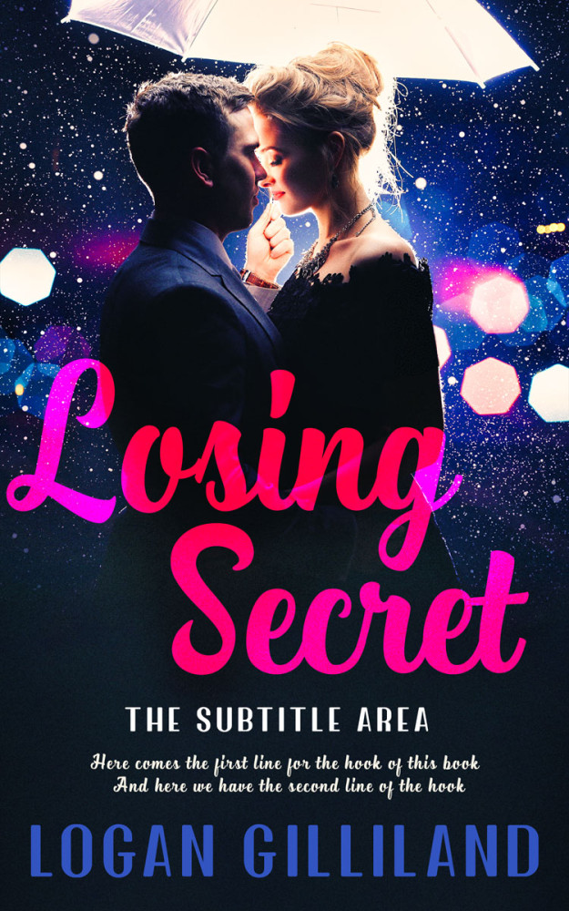 Front view of Mauvelous #14383 - Premade Erotica Book Cover