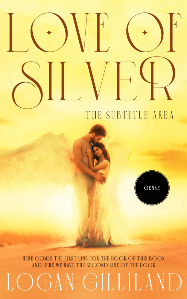 Front view of Sweet Corn #14389 - Premade Romance Book Cover