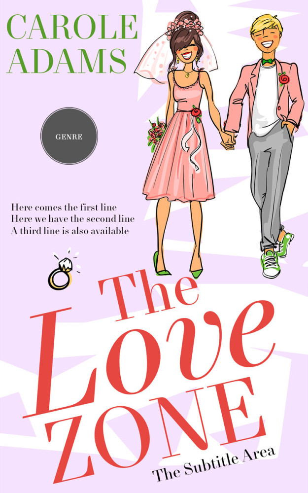 Front view of Prim #14404 - Premade Romance Book Cover