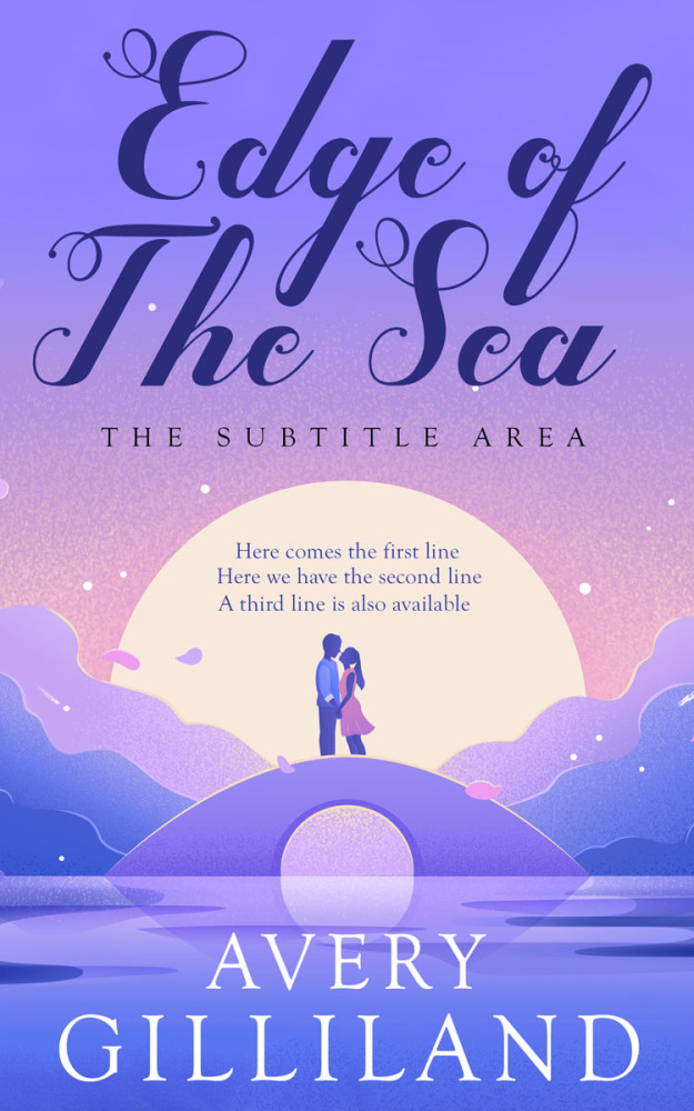 Front view of Portage #14435 - Premade Romance Book Cover