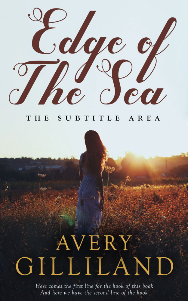 Front view of Baltic Sea #14438 - Premade Romance Book Cover