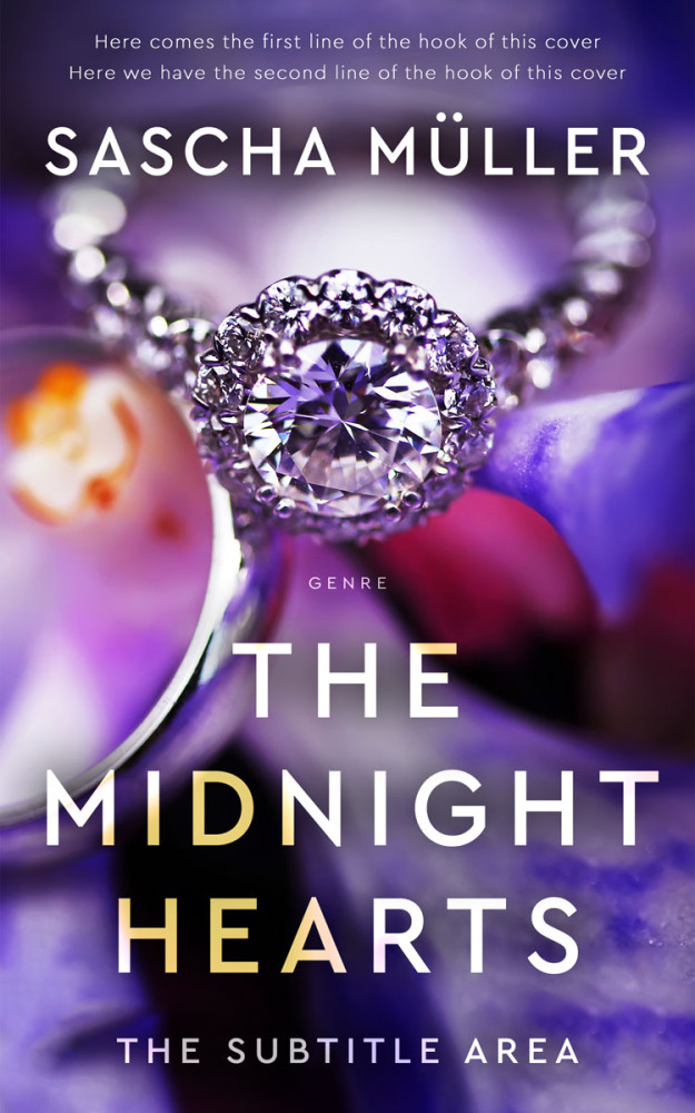 Front view of Affair #14454 - Premade Romance Book Cover