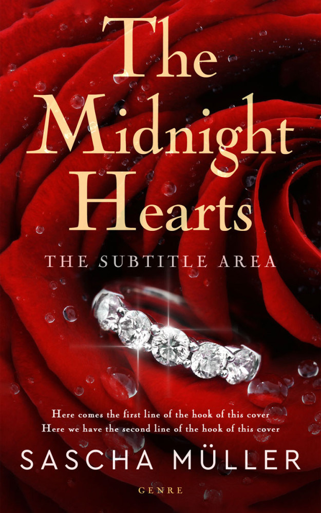 Front view of Dark Tan #14461 - Premade Romance Book Cover