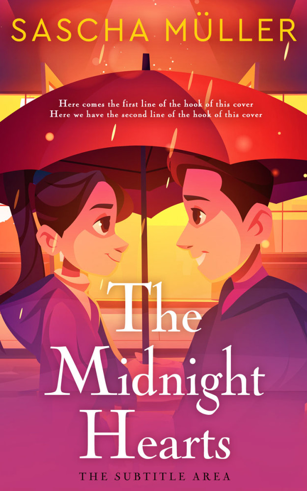 Front view of Fuzzy Wuzzy Brown #14475 - Premade Romance Book Cover