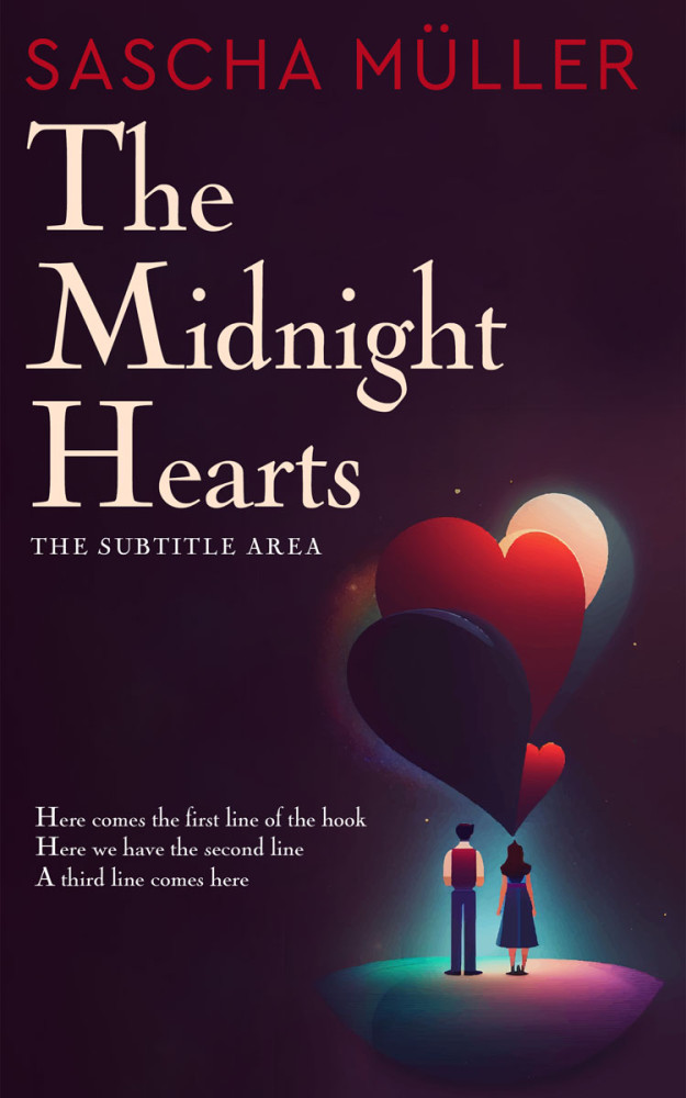 Front view of Gondola #14479 - Premade Romance Book Cover