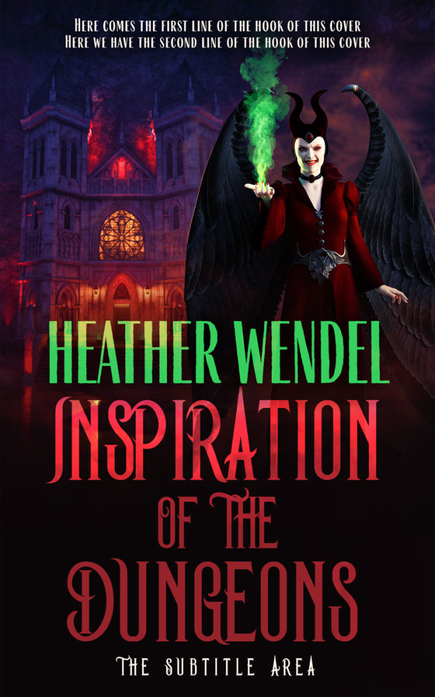 Front view of Gondola #14496 - Premade Fantasy Book Cover