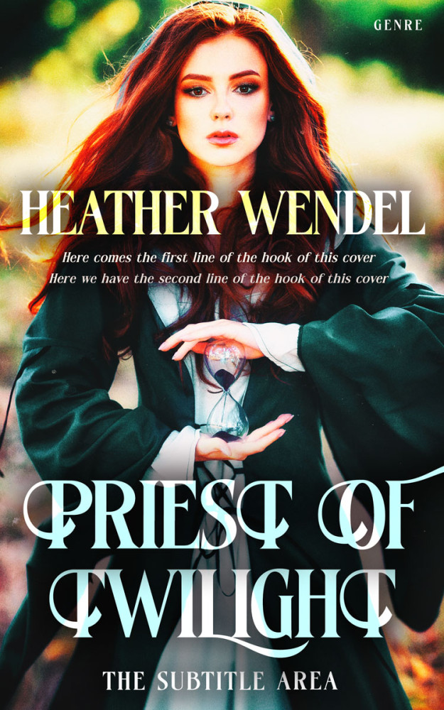 Front view of Heavy Metal #14500 - Premade Historical Book Cover | BookCoverZone