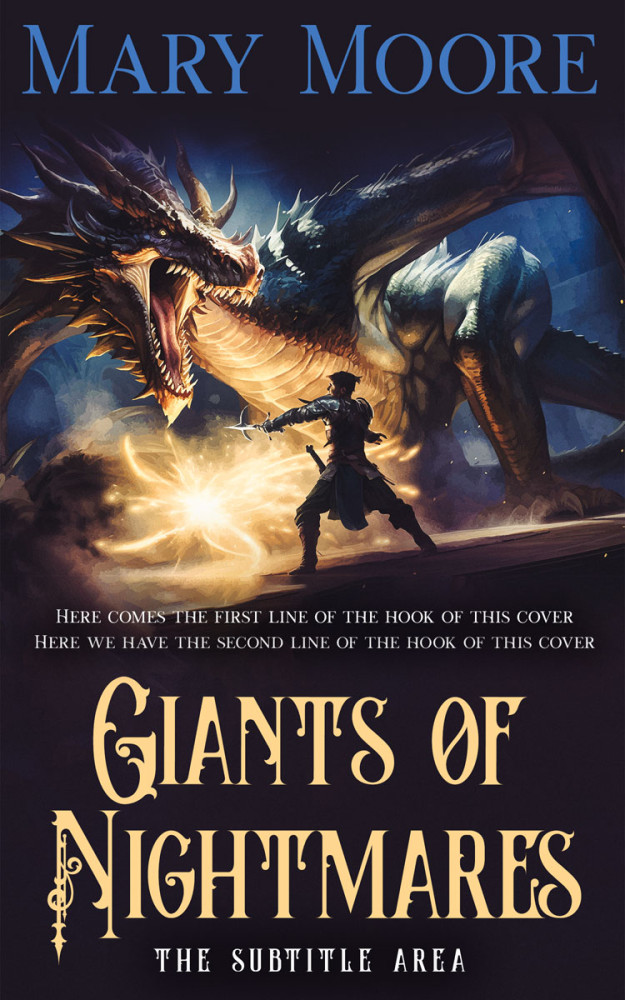 Front view of Bastille #14523 - Premade Fantasy Book Cover