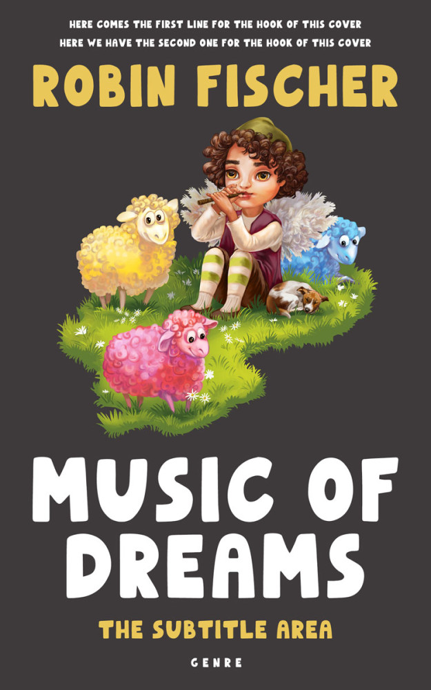 Front view of Tuatara #14539 - Premade Teen & Young Adult Book Cover