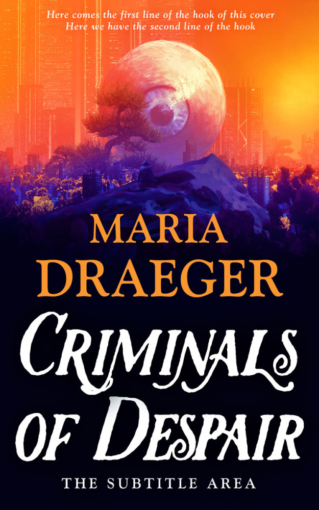 Front view of Jaffa #14595 - Premade Apocalyptica Book Cover