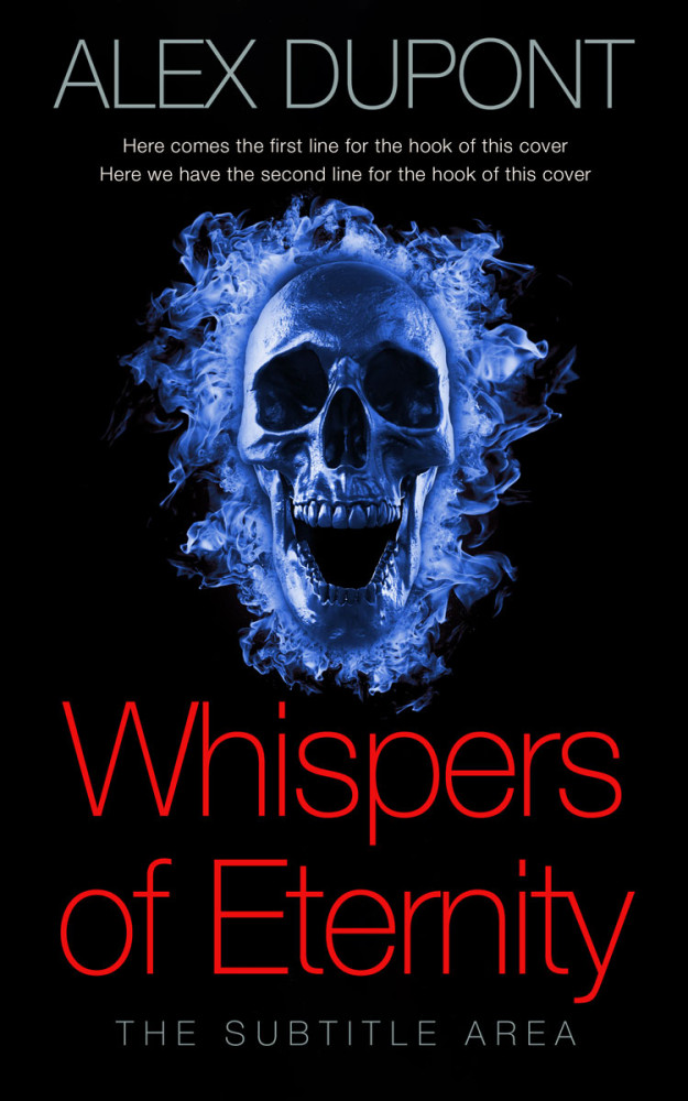 Front view of Bunker #14639 - Premade Horror Book Cover