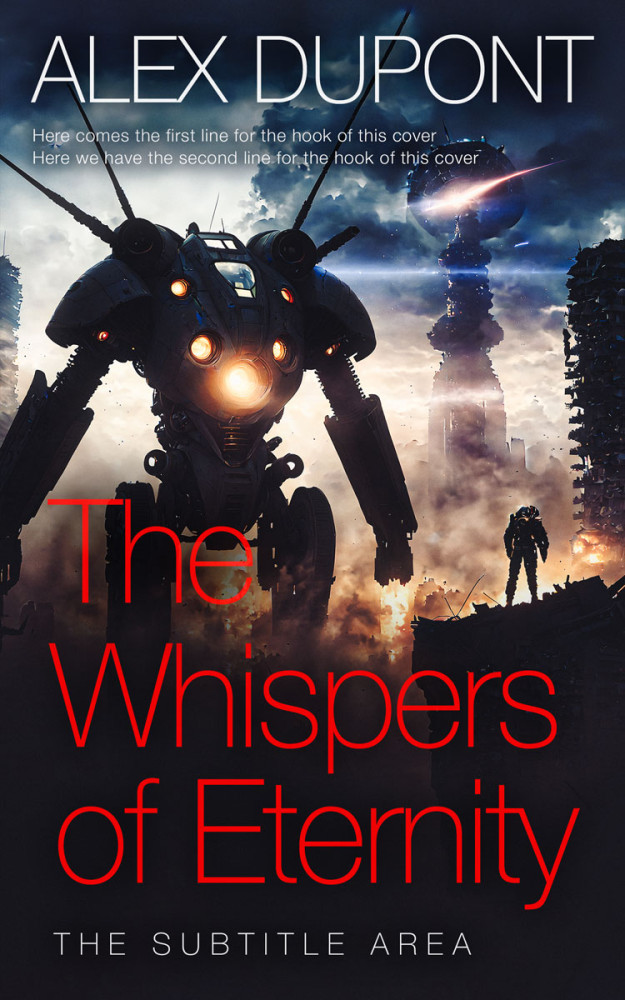 Front view of Cameo #14643 - Premade Apocalyptica Book Cover