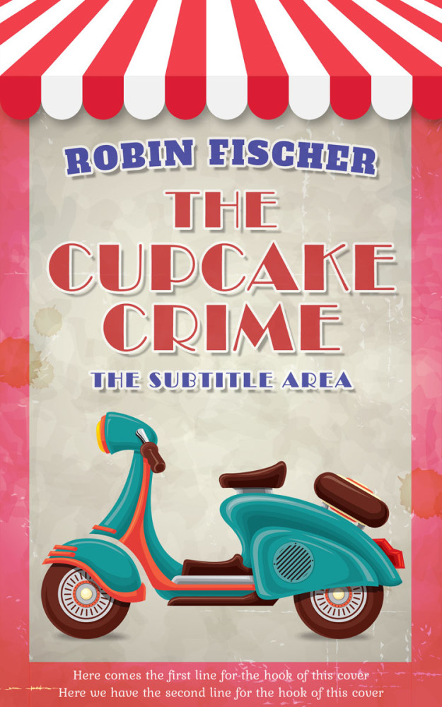 Front view of Moon Mist #14655 - Premade Teen & Young Adult Book Cover