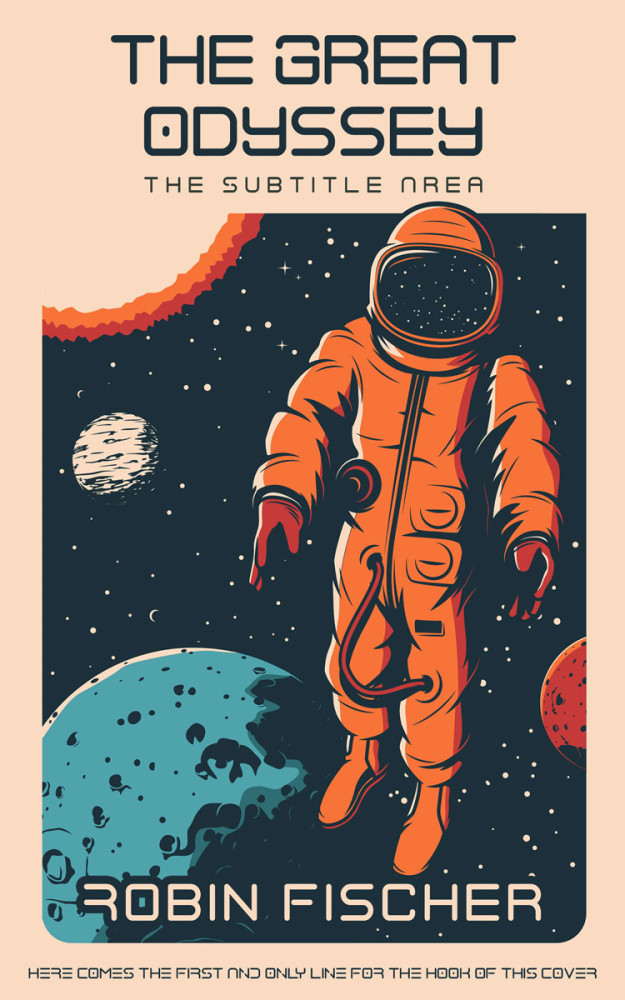 Front view of Gable Green #14667 - Premade Apocalyptica Book Cover