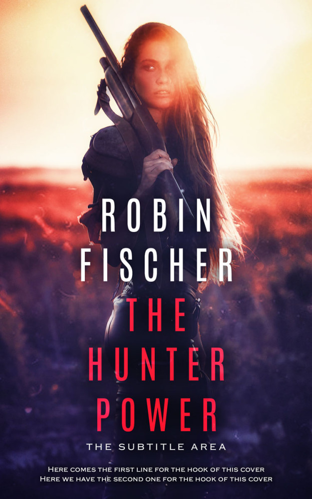 Front view of Mandys Pink #14686 - Premade Apocalyptica Book Cover