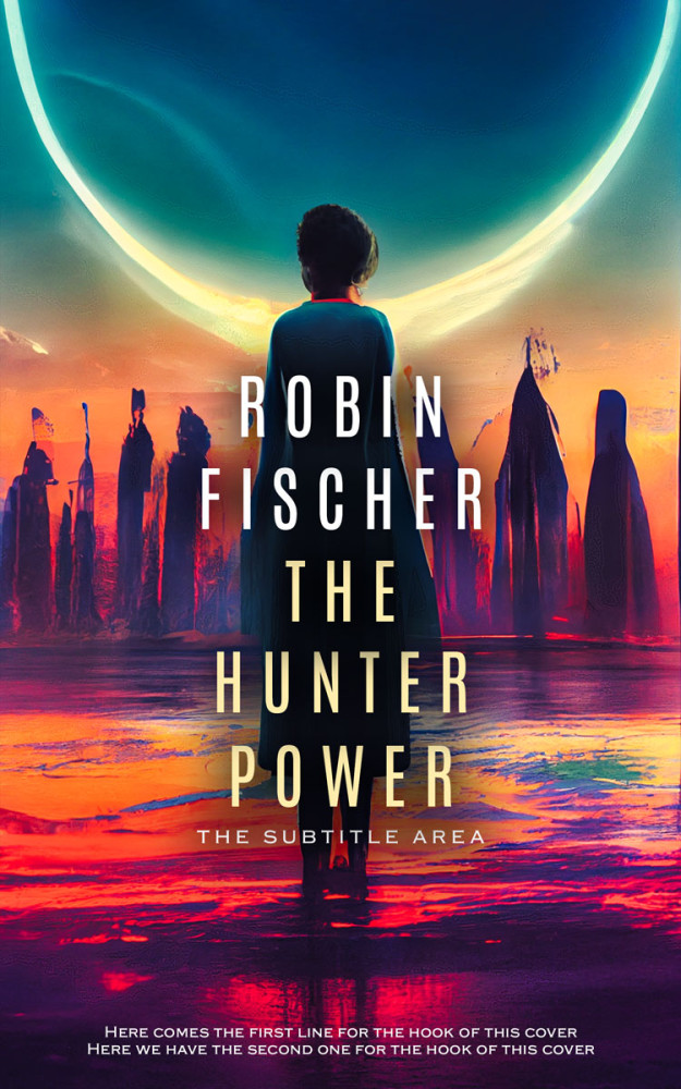 Front view of Copperfield #14689 - Premade Apocalyptica Book Cover