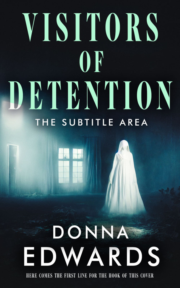 Front view of Edgewater #14713 - Premade Horror Book Cover