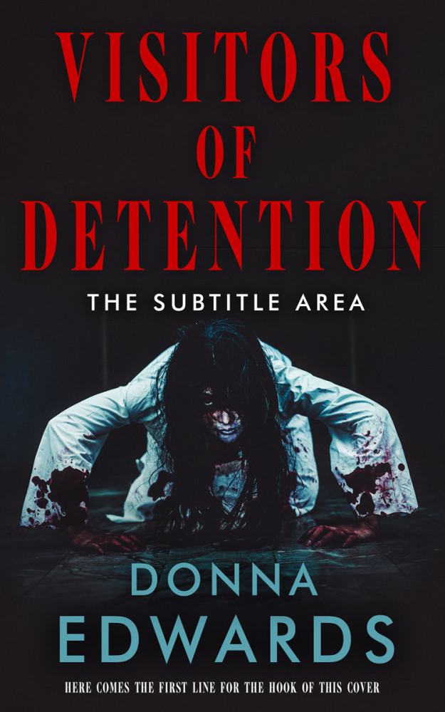 Front view of Shark #14716 - Premade Apocalyptica Book Cover