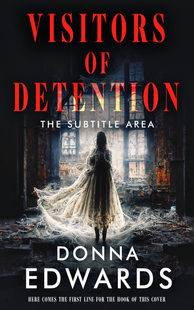 Front view of My Pink #14720 - Premade Horror Book Cover