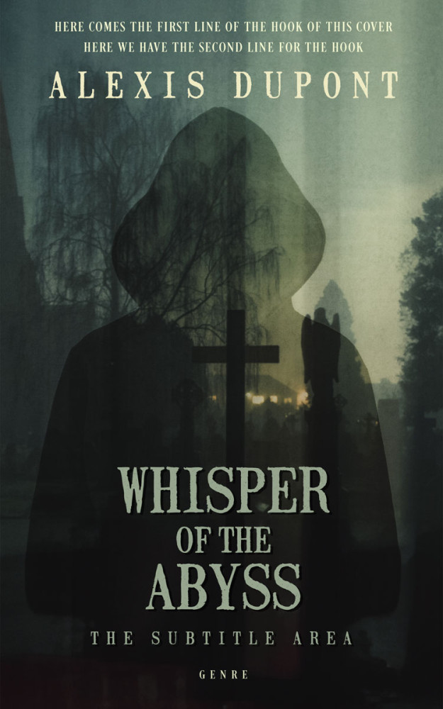 Front view of Heavy Metal #14752 - Premade Horror Book Cover