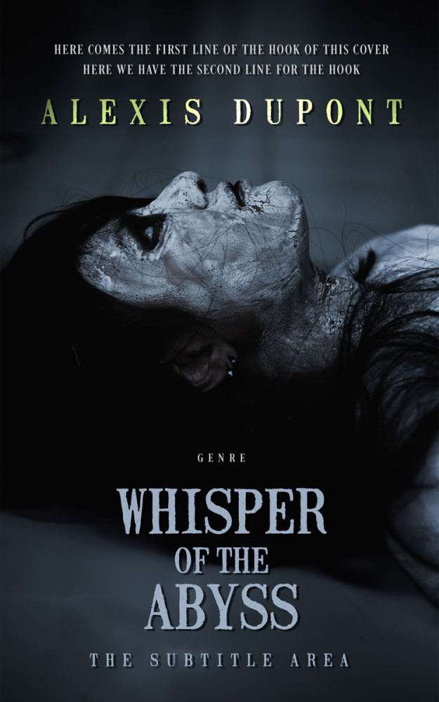 Front view of Woodsmoke #14761 - Premade Horror Book Cover