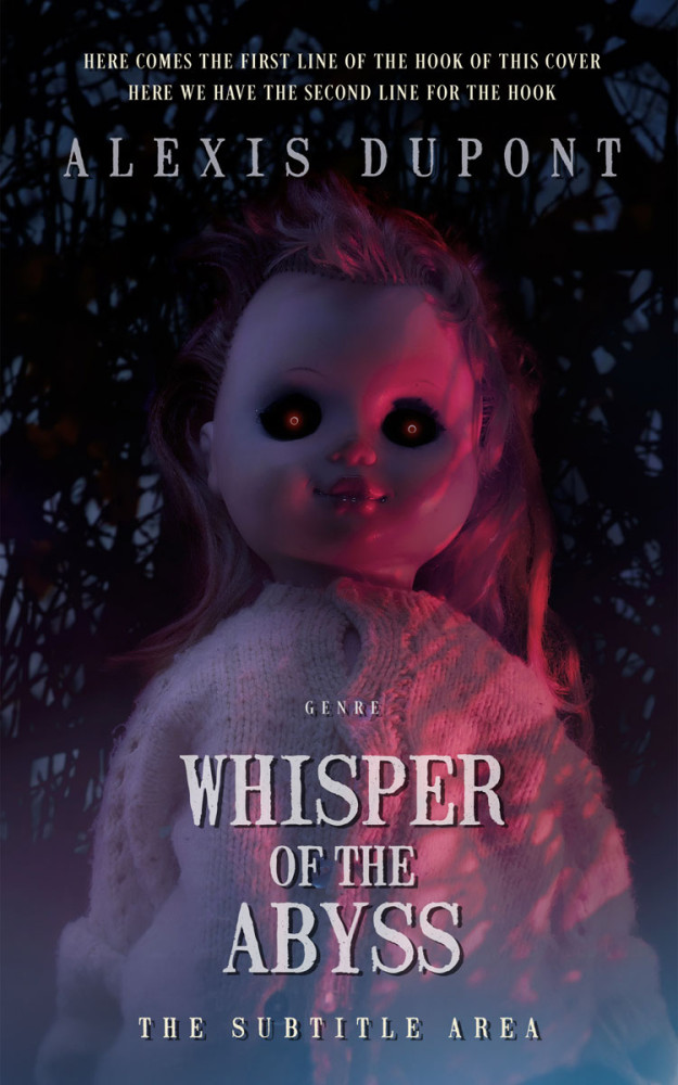 Front view of Bastille #14765 - Premade Horror Book Cover