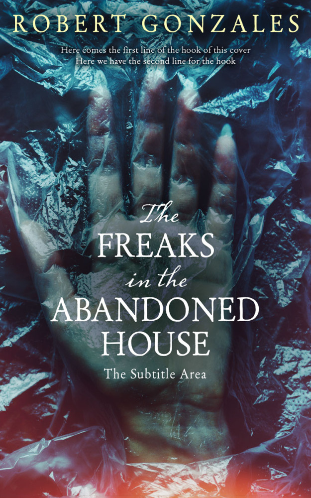 Front view of Tuna #14789 - Premade Horror Book Cover