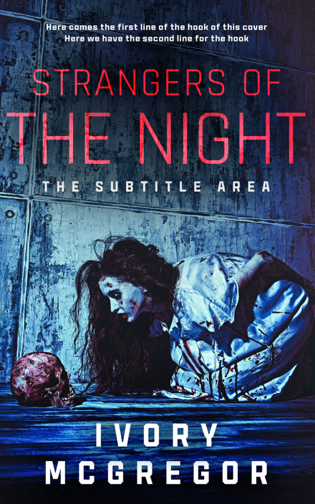 Front view of Mirage #14802 - Premade Horror Book Cover | BookCoverZone